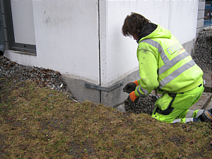 Fastsättning vinkeljärn